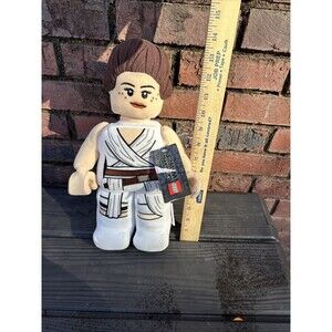 New with Tags Disney Lego Star Wars REY (12 Inch) stuffed Plush 2019 Movie P12